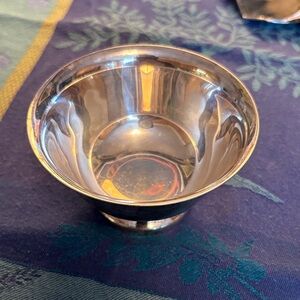 Reed & Barton Silver and Gold Accent Bowl